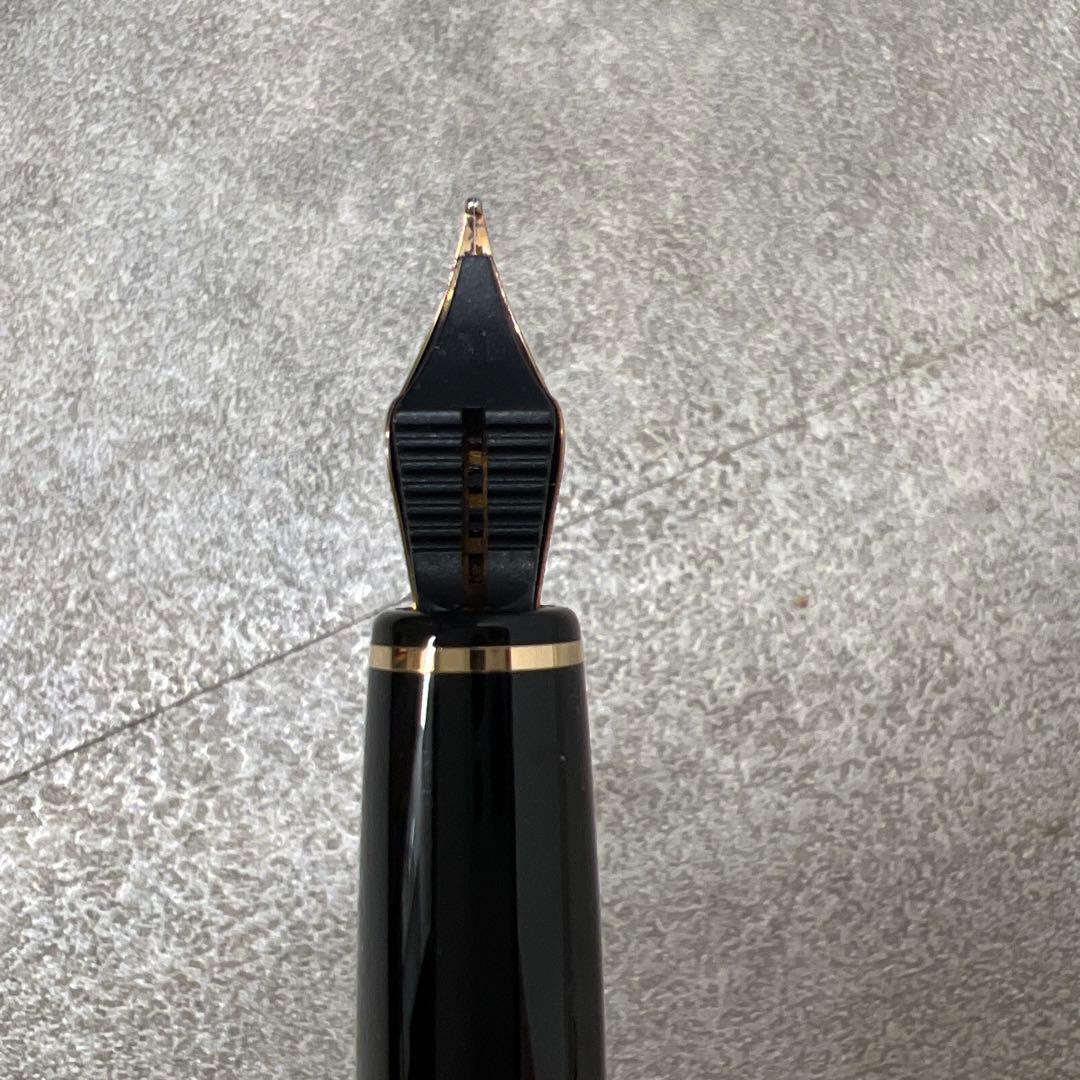 WATERMAN レタロン　ペン先18K 黒 万年筆 フランス製