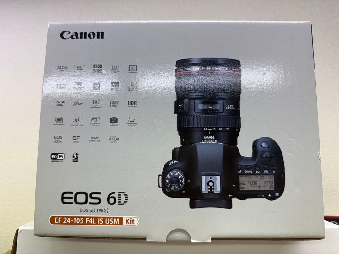 Canon EOS 6D EF 24-105L IS USM レンズキット