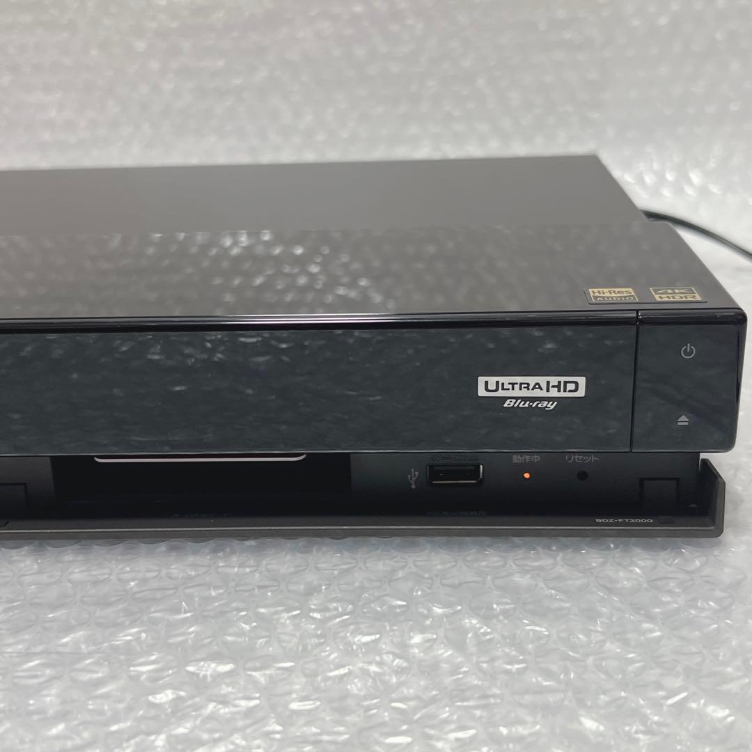 SONY ブルーレイレコーダー BDZ-FT2000 2019年