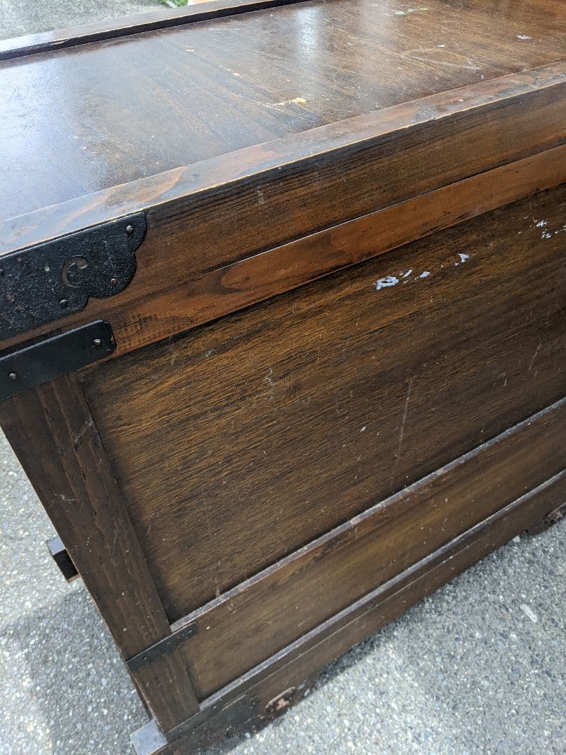 断捨離時代家具　時代箪笥　車箪笥 薬箪笥 和箪笥 アンティーク