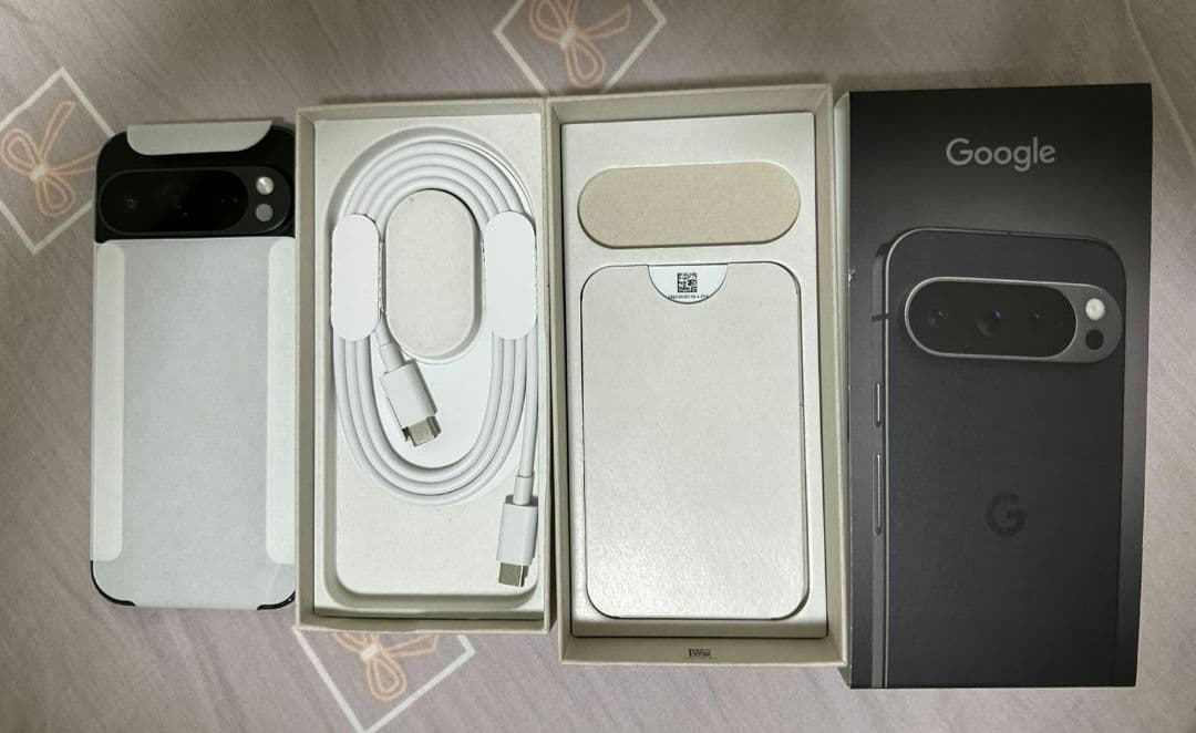 Google Pixel 9 Pro 本体 ケース付き