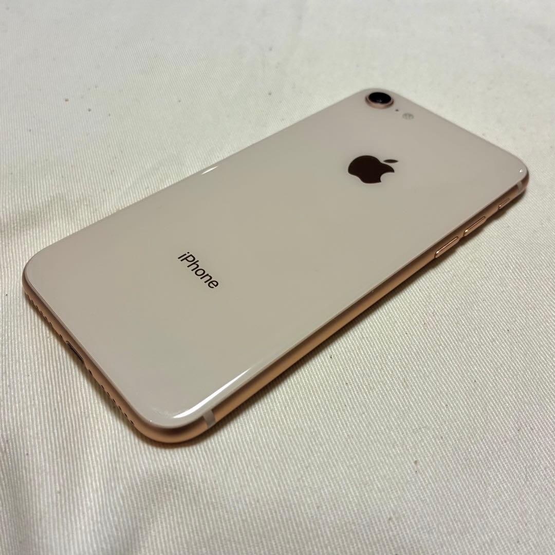 iPhone8 本体［新品純正充電器付き］64GB ゴールド