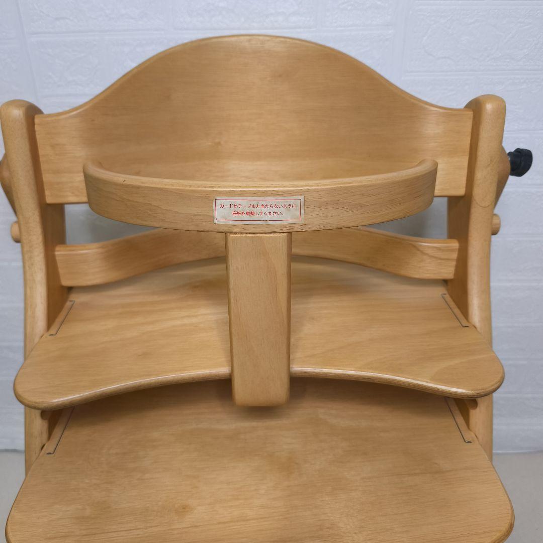 【美品】大和屋　すくすくチェアイーエス　テーブル&ガード付き　ハイチェア