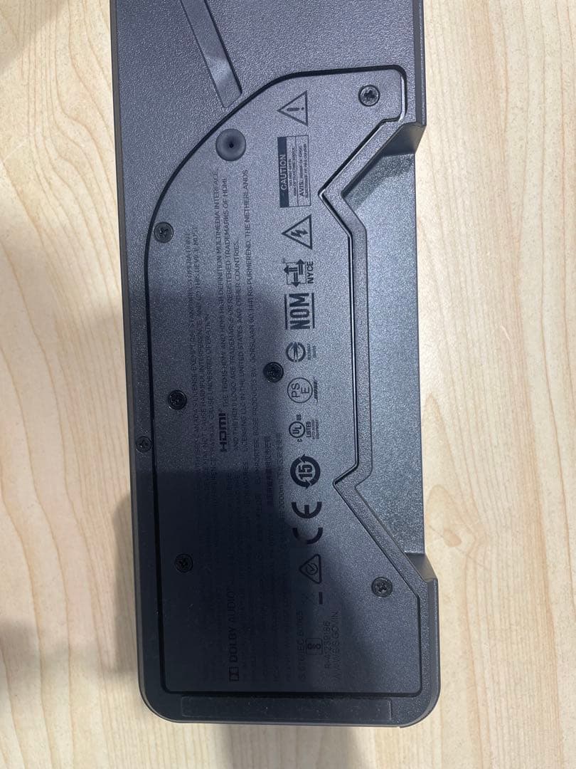 BOSE　サウンドバー ブラック リモコン付き