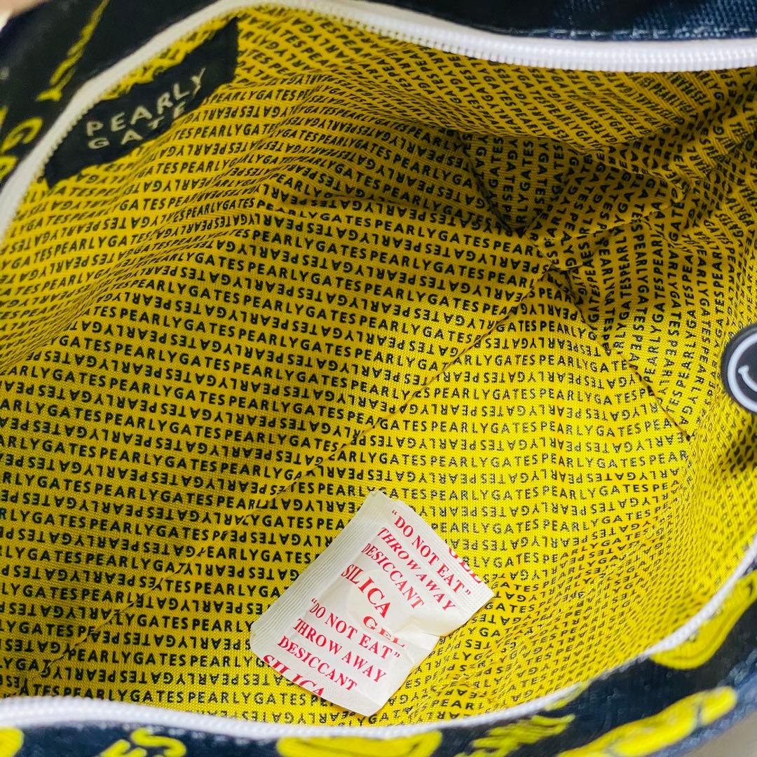 【PEARY GATES】美品パーリーゲイツ カートバッグ スマイル ニコちゃん