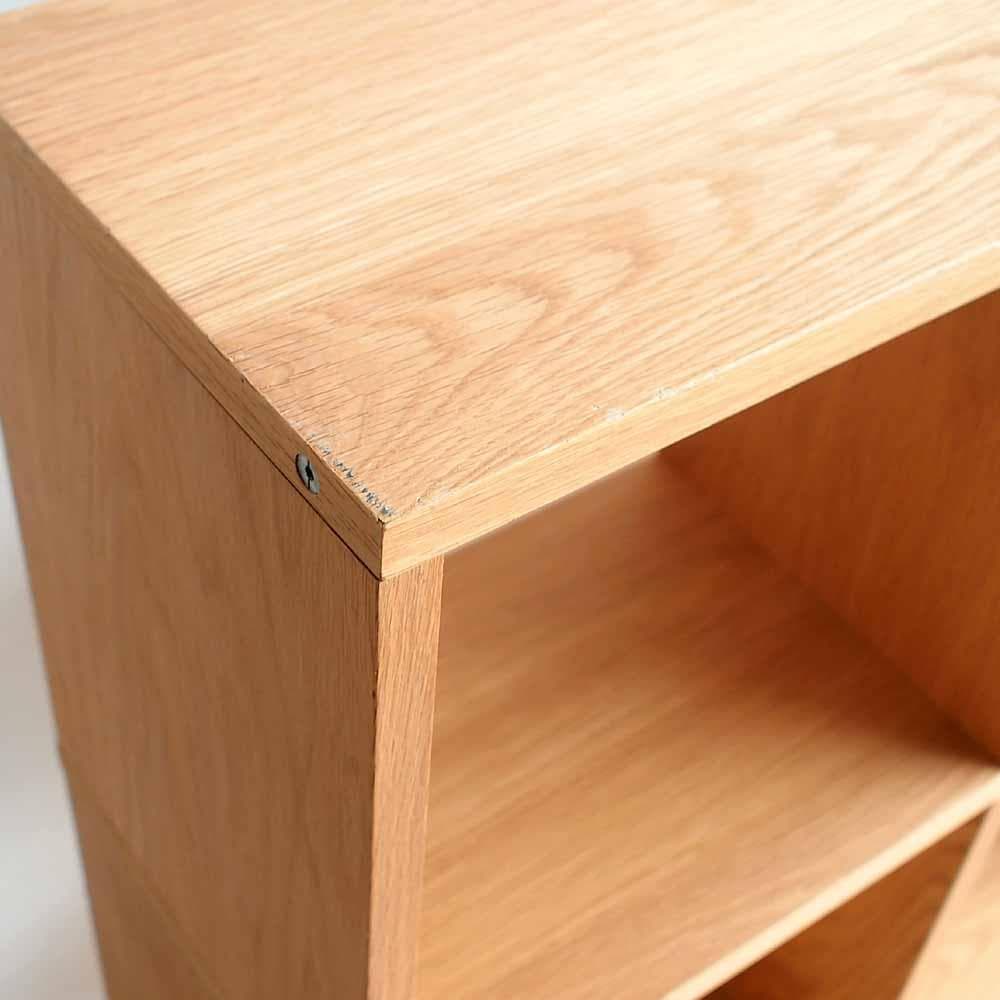 無印良品/MUJI オーク材 スタッキングシェルフ 121cm ZR24335