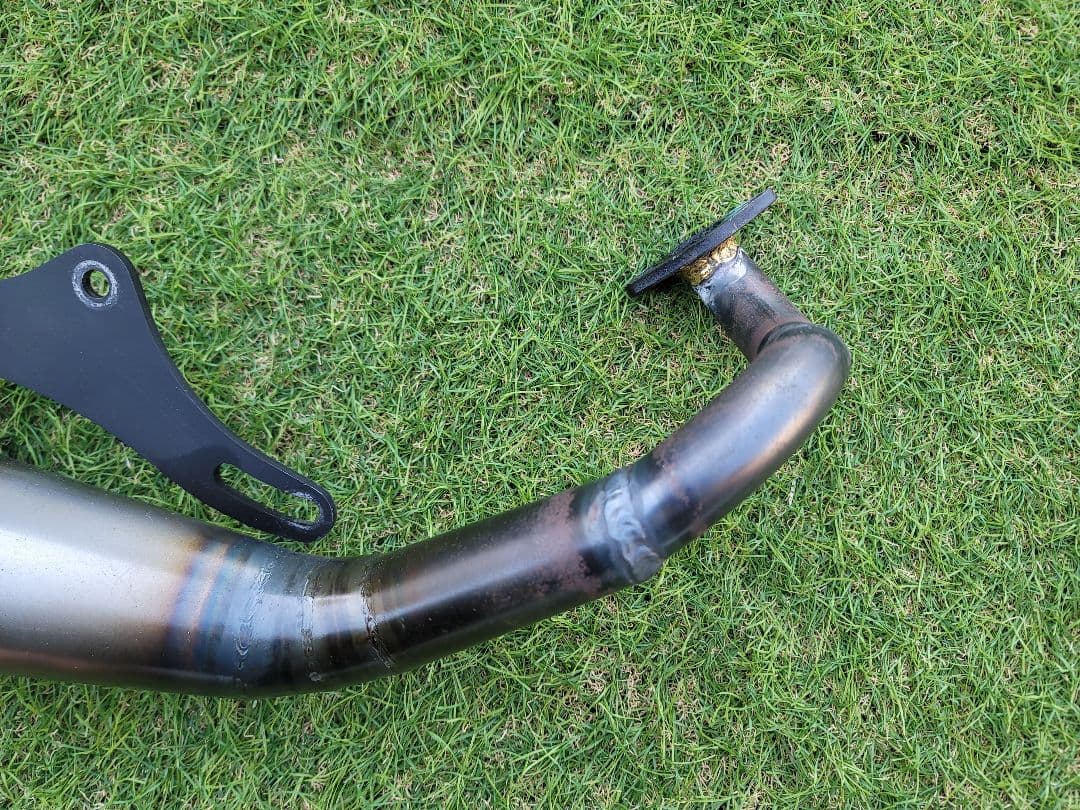 スズキ レッツ2 ZZ ストレートチャンバー マフラー ORM コンドラー