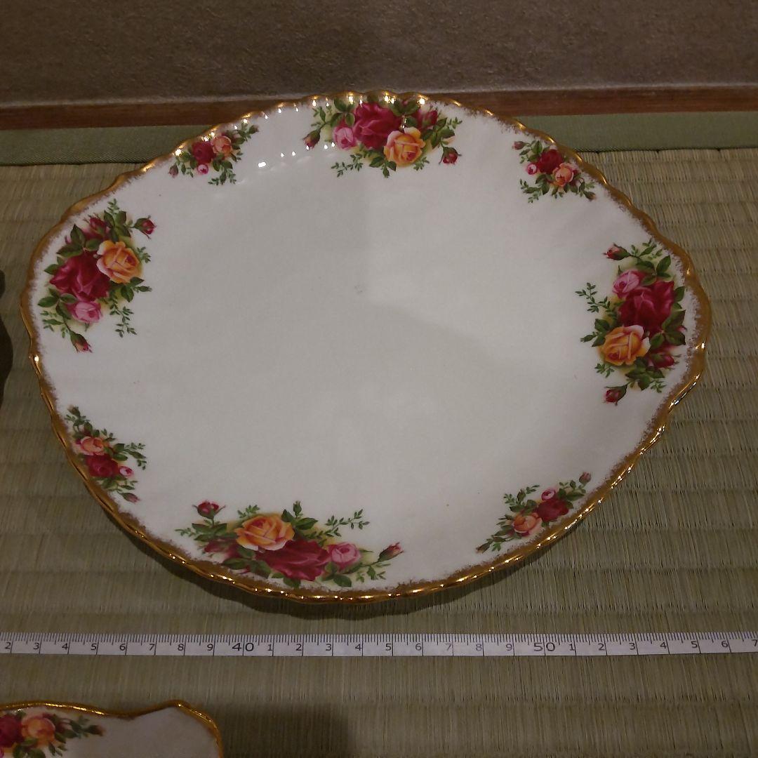 ロイヤルアルバート　ティーカップソーサーセットオールドカントリーローズ自宅保管品