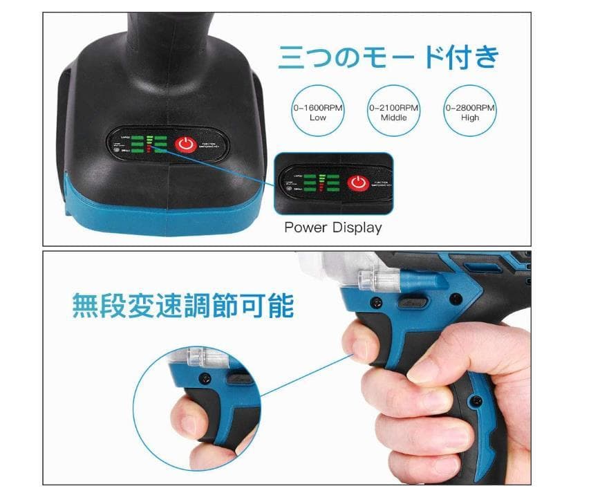 １台3役/インパクトドリル/インパクトレンチ /インパクトドライバー/正逆転両用