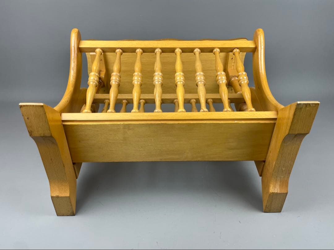 イタリア高級家具ブランド Demain 木製 スリッパラック キャビネット 花台