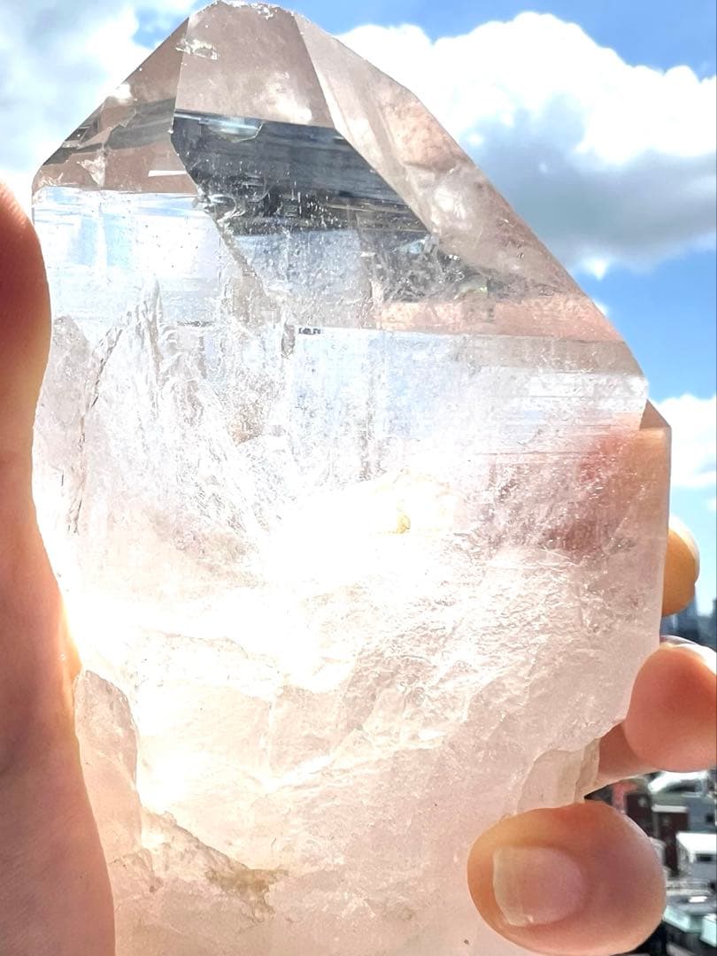 限定プレゼント価格✨美✨希少AAAAヒマラヤ メルー水晶 カテドラル✨大天使光水