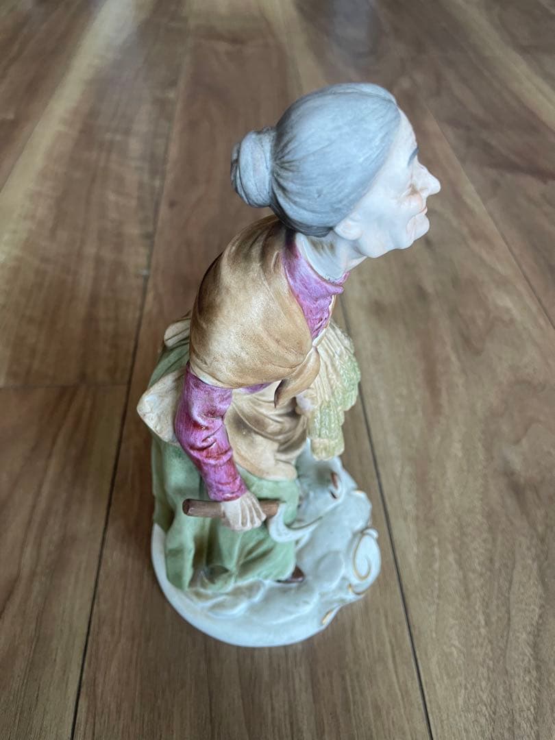 陶器　置物　老婆