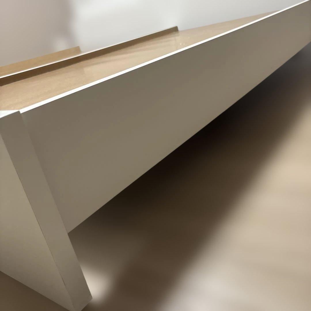 ①シングル ベッドフレーム ホワイト 1台のみ　美品