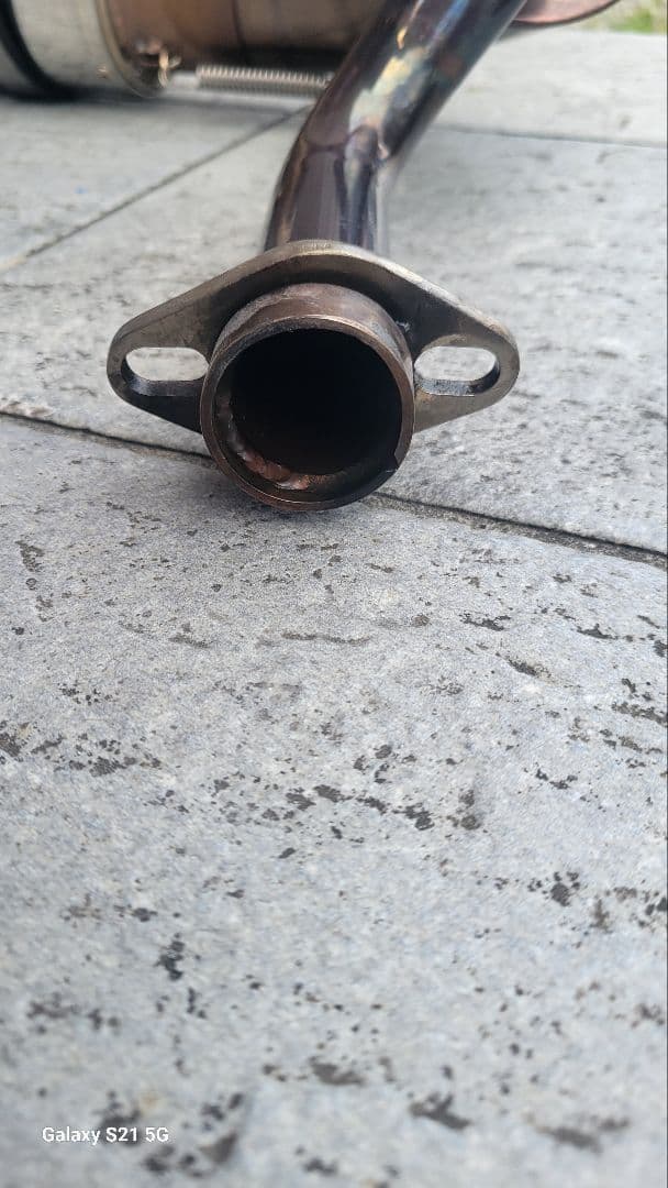 フュージョン用 マフラー ステンレススチール マフラー