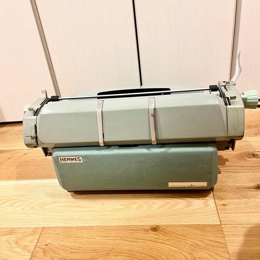 【昭和レトロ】HERMES 9 ヘルメス タイプライター パイヤール社