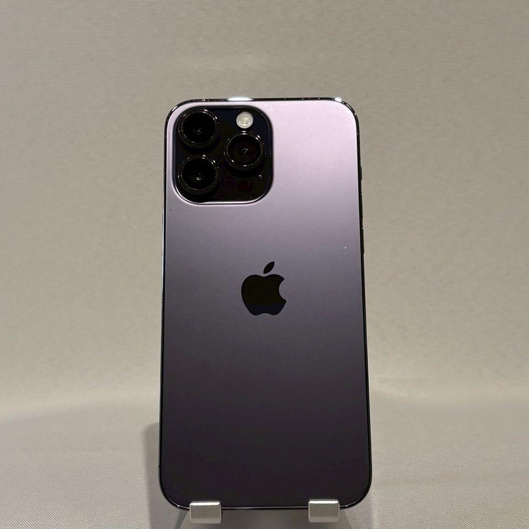 『美品』iPhone 14 PRO MAX 256GB ディープパープル　本体