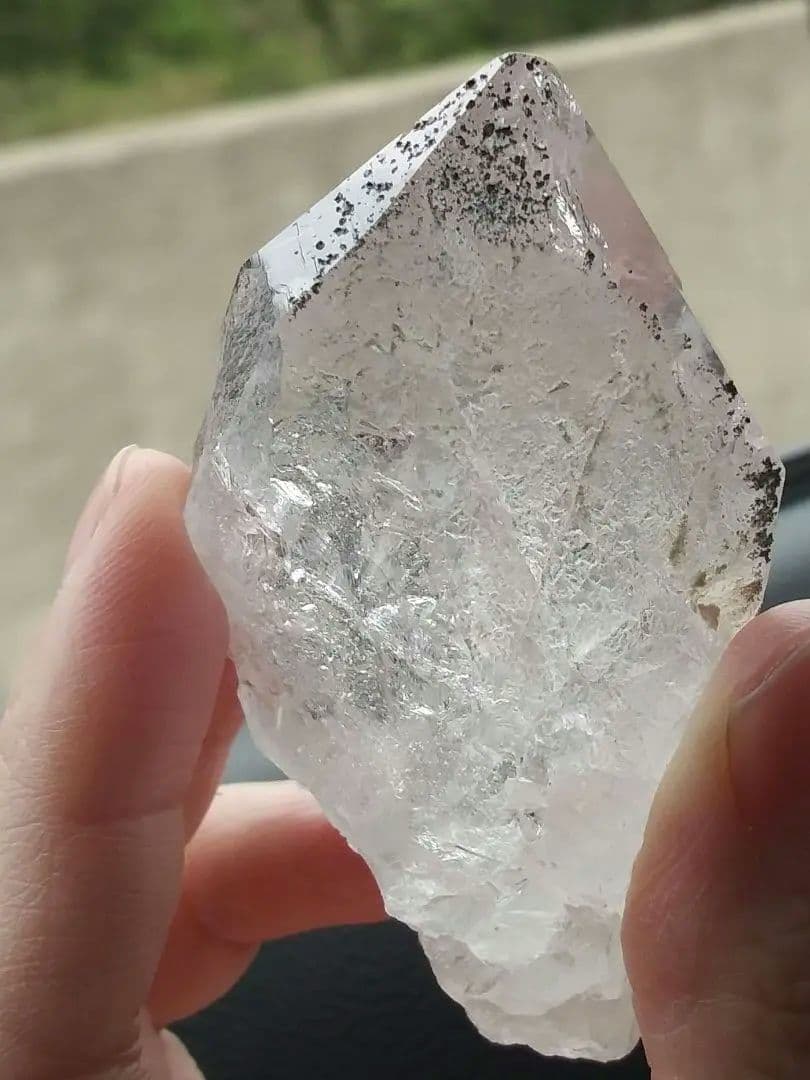 *虹入り* マニハール産 ヒマラヤ水晶 アナテース