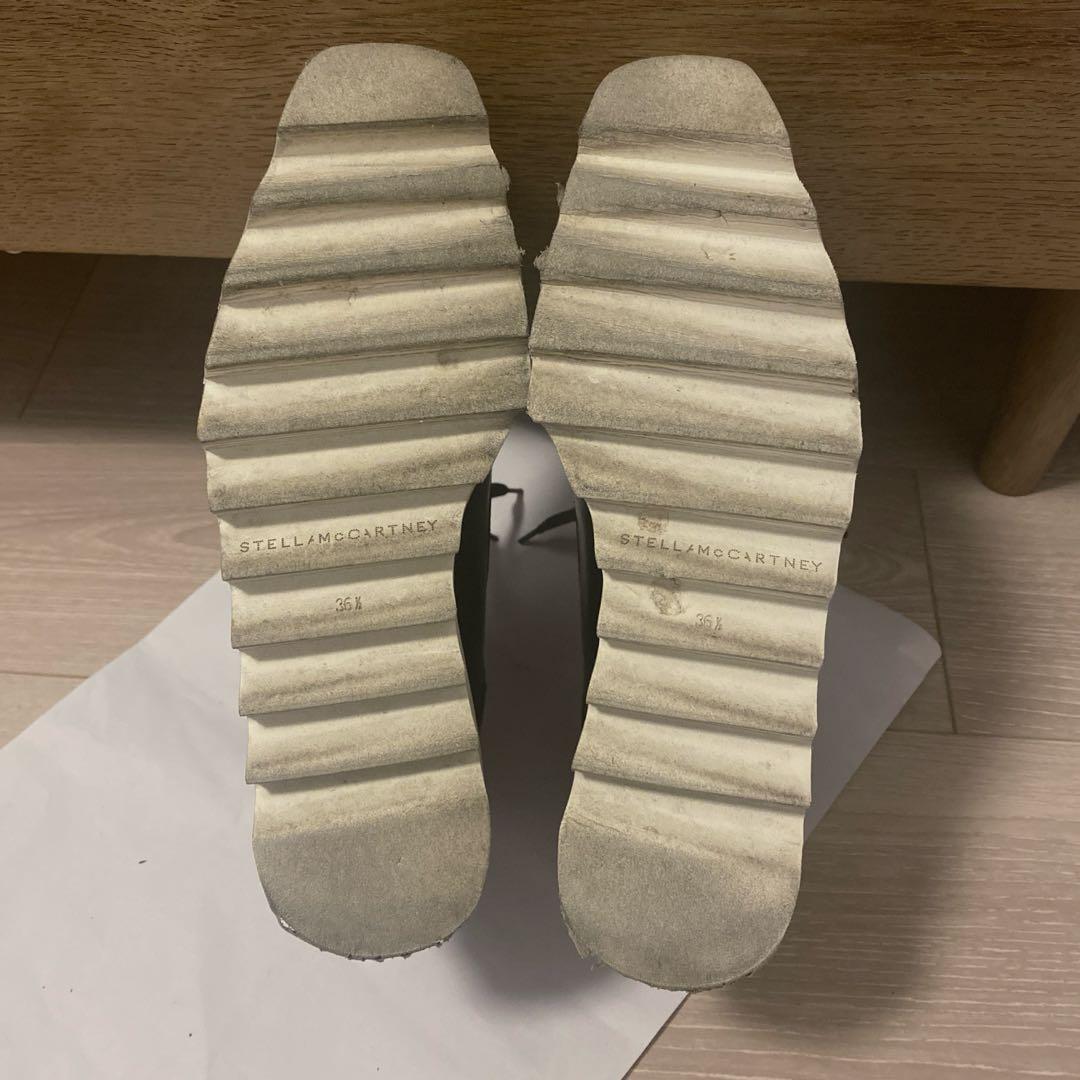 ステラマッカートニー エリス 厚底 プラットフォーム ブラック 23.5