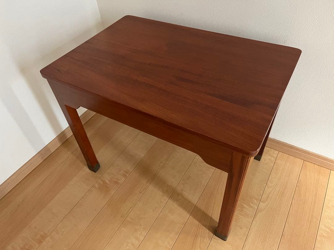デンマーク 1940's サイドテーブル　マホガニー　無垢材
