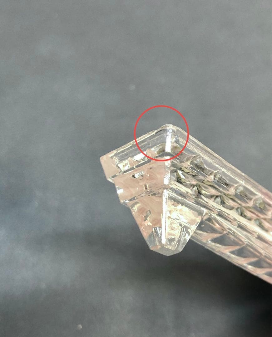 カトラリーレスト　ガラス