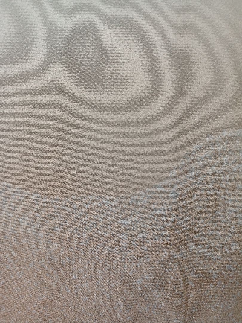 ［訪問着］新品未使用品　しつけ有り　一つ紋　スワトウ刺繍　K-483