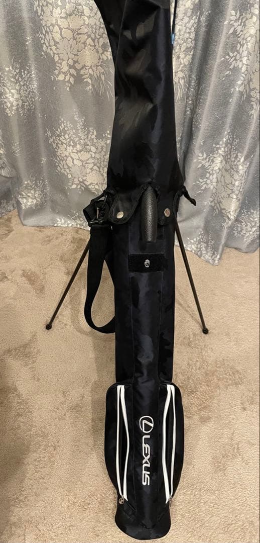 レクサス　LEXUS ゴルフキャディバッグ　セルフスタンド　練習用バッグ