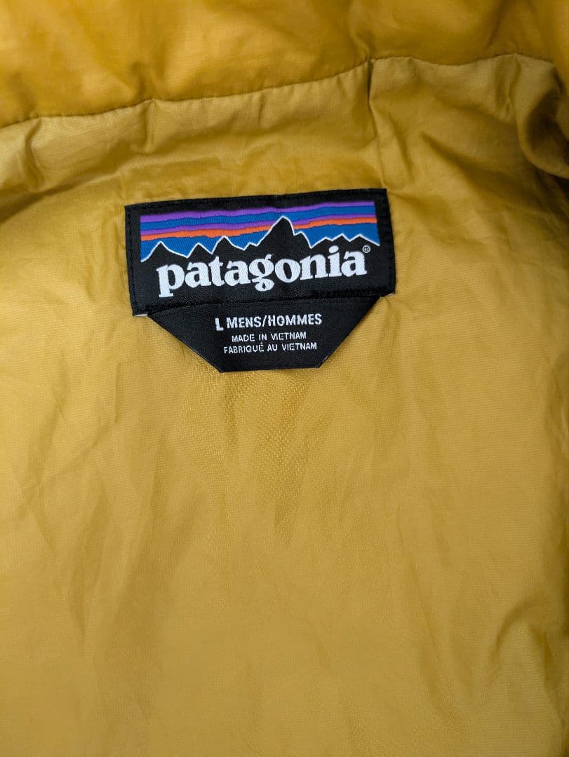 patagonia パタゴニア　ナノパフジャケット　イエロー L