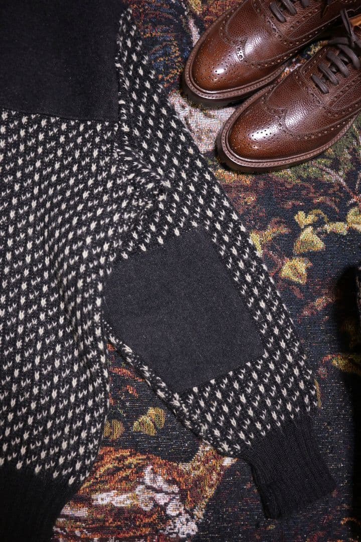 専用SPECIALs Black Birdseye Knit in Norway