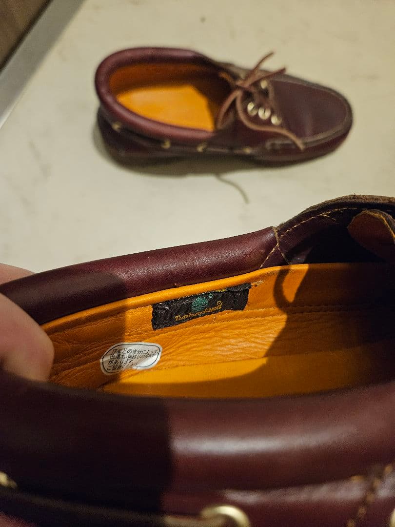 ティンバーランド 3eye クラシックラグ US9 バーガンディ 50009