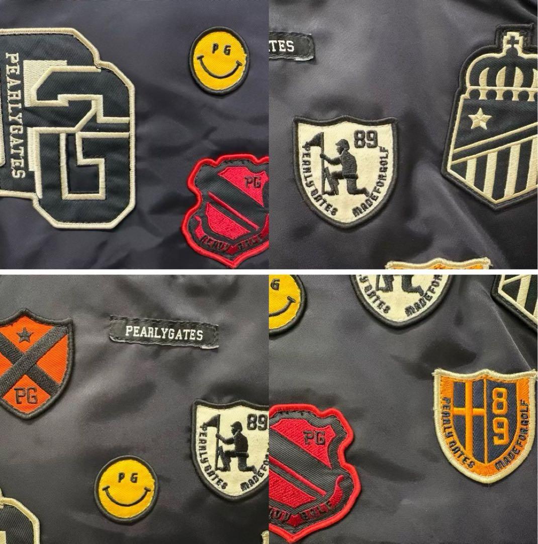 PEARLY GATESパーリーゲイツ ロッカーバッグ　カートバッグ ワッペン