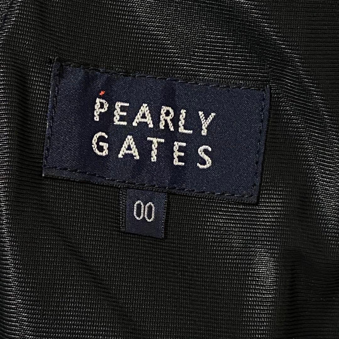 美品PEARLY GATES パーリーゲイツ 中綿スカート 総柄 ネイビー00