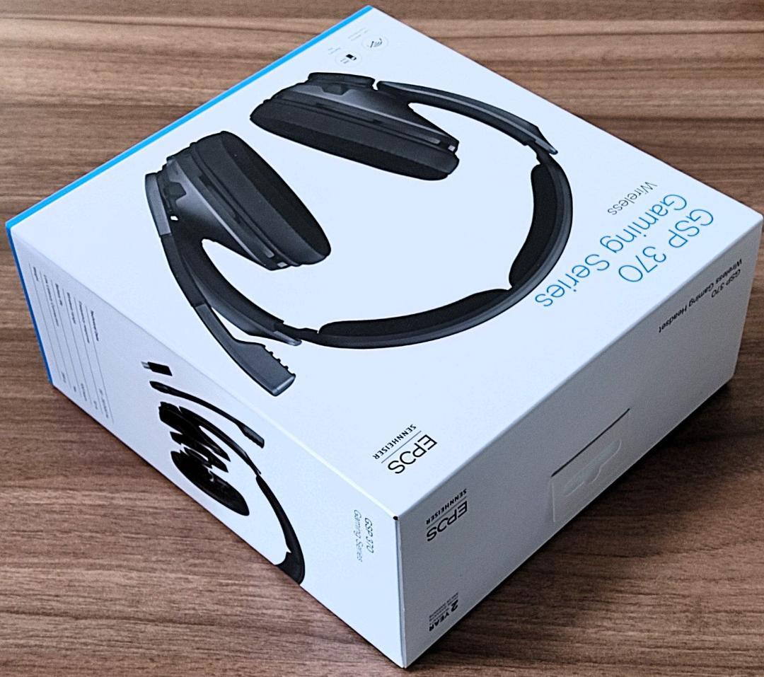 EPOS ゲーミングヘッドセットワイヤレス密閉型ノイキャンマイク付GSP370