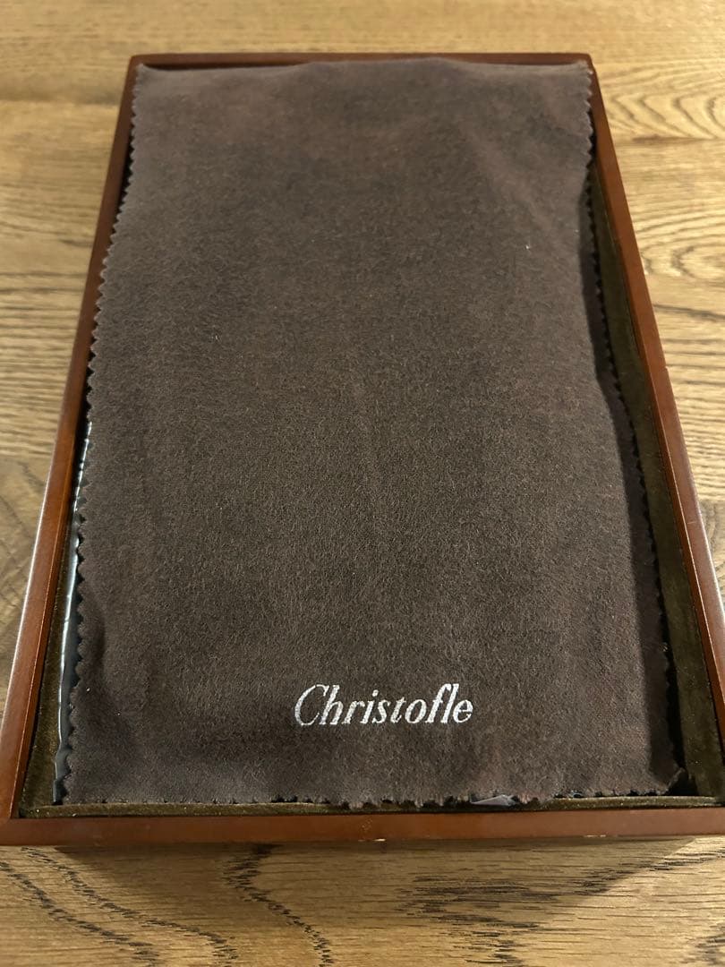 さかな【美品】Christofle フィデリオカトラリー6本専用ケース付き