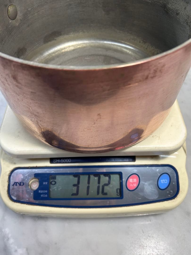 銅製片手鍋