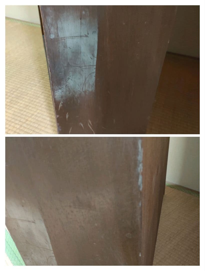 【昭和レトロ】木製 5段本棚 ブラウン