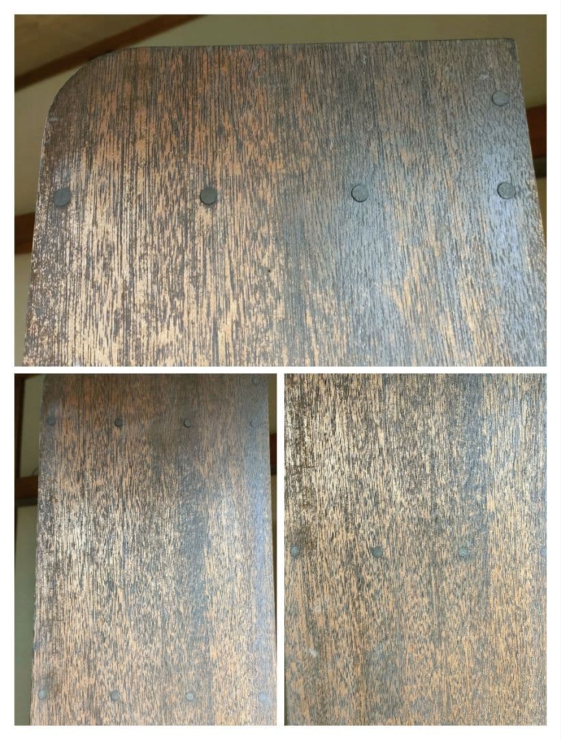 【昭和レトロ】木製 5段本棚 ブラウン