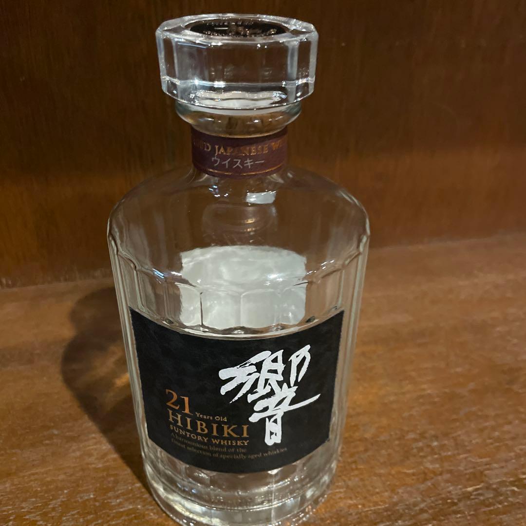 サントリー 響21年 700ml 空瓶 空箱