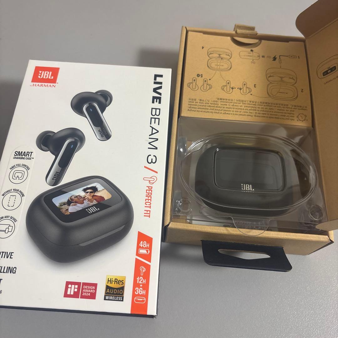 JBL LIVE BEAM 3 ワイヤレスイヤフォン