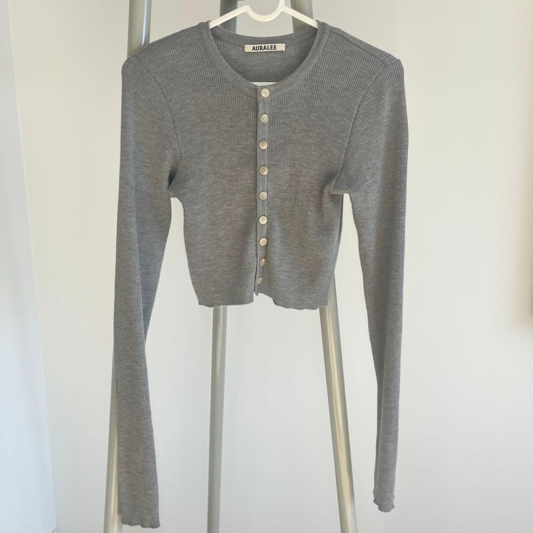 AURALEE カーディガン