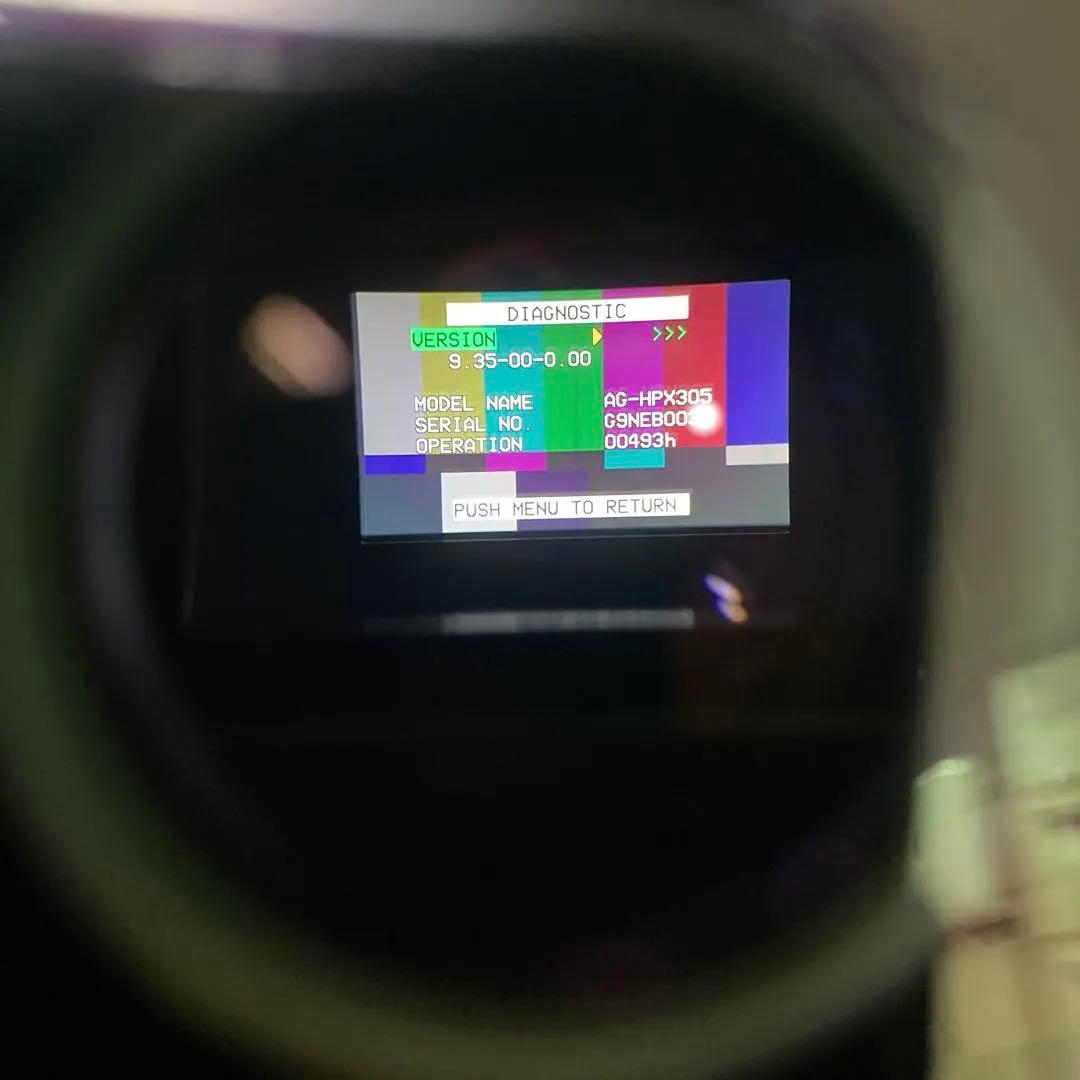 AG-HPX305 パナソニック　　Ｐ2カードおまけ付き！その2