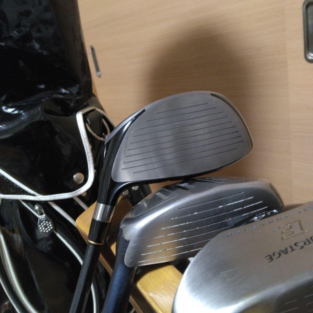 PUMAキャディバッグ ブリジストンゴルフクラブセット ミズノ PINE他