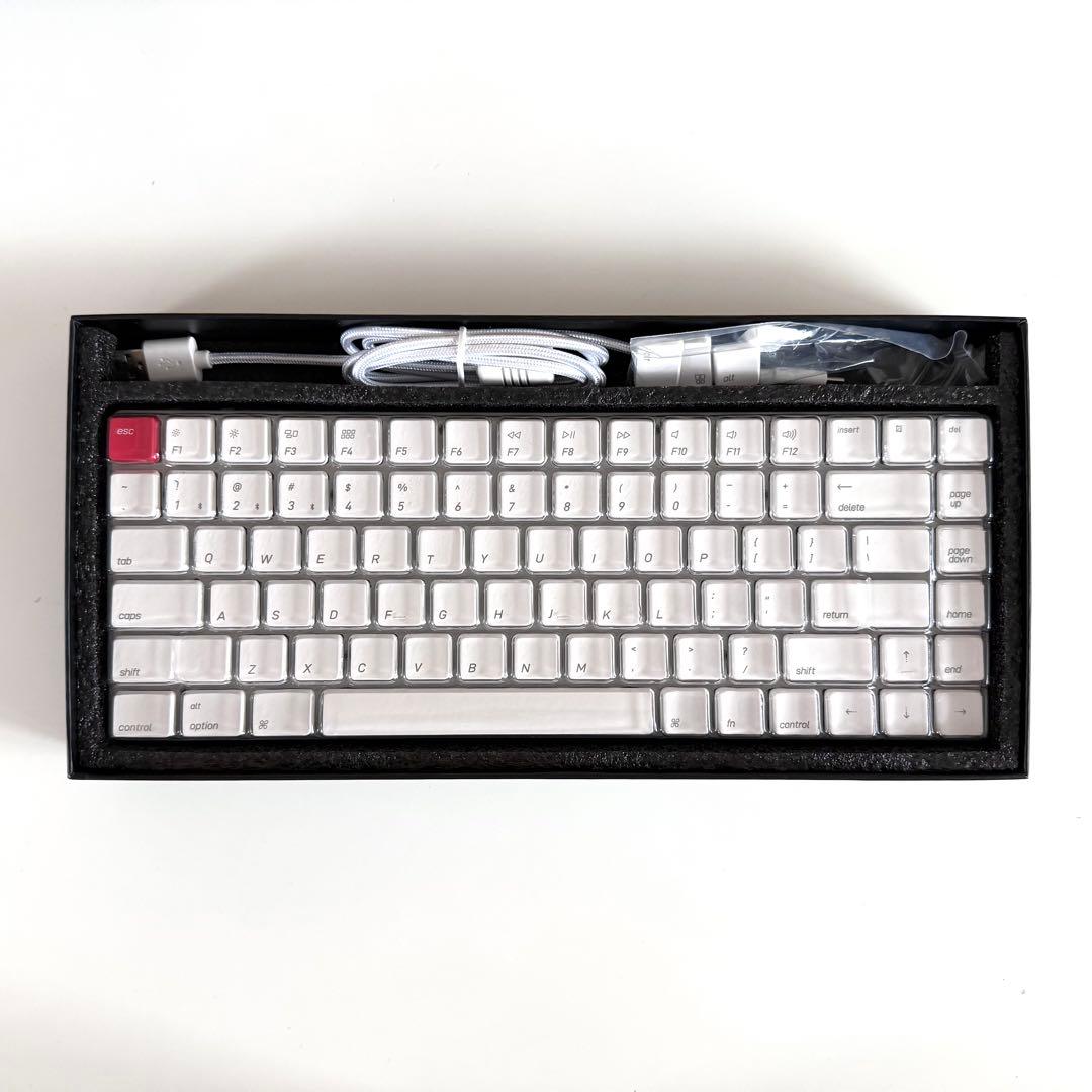Keychron K3 ver.2 メカニカルキーボード ホワイト US配列