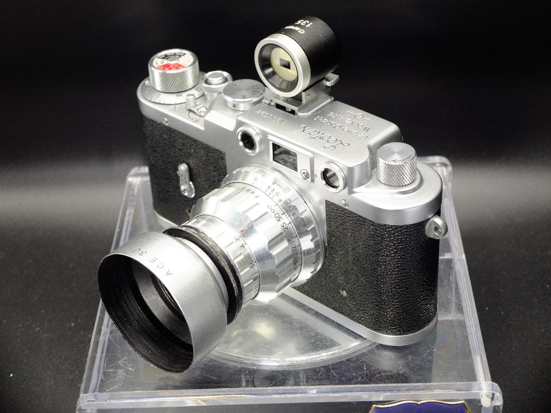 レオタックスK型／トプコール 5c㎜f3.5フード付【実写確認済整備品】