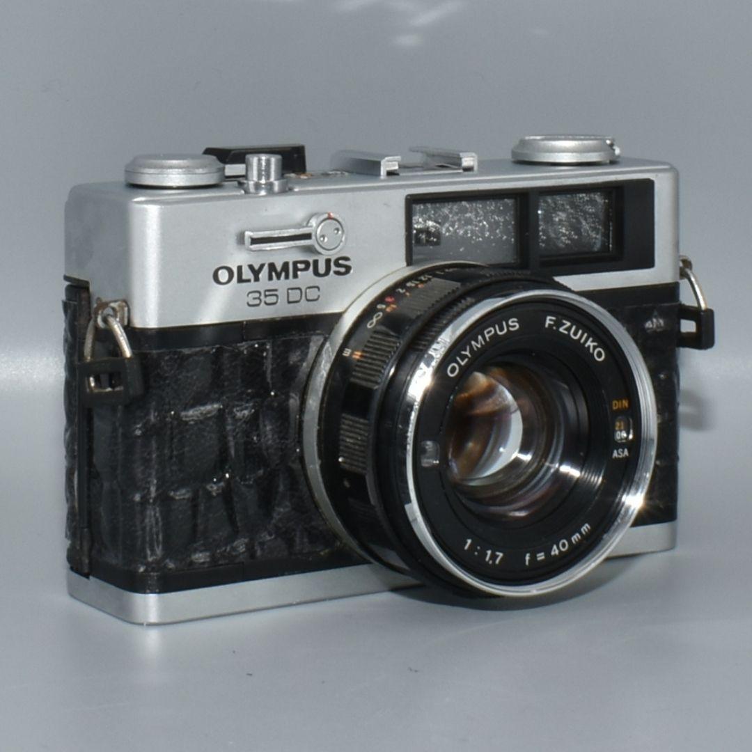 整備済 Olympus 35 DC ブラック 外装リメイク 動作OK