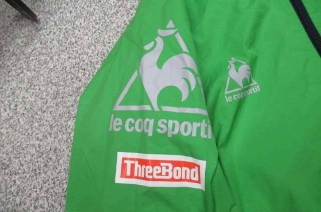 実使用名古屋グランパス刺繍背番号21番ルコックウインドブレーカー