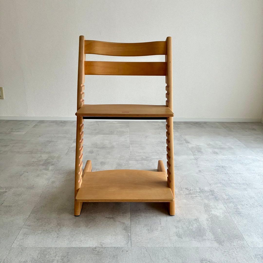 ストッケ　トリップトラップ　ベビーチェア　ビーチ材　無塗装