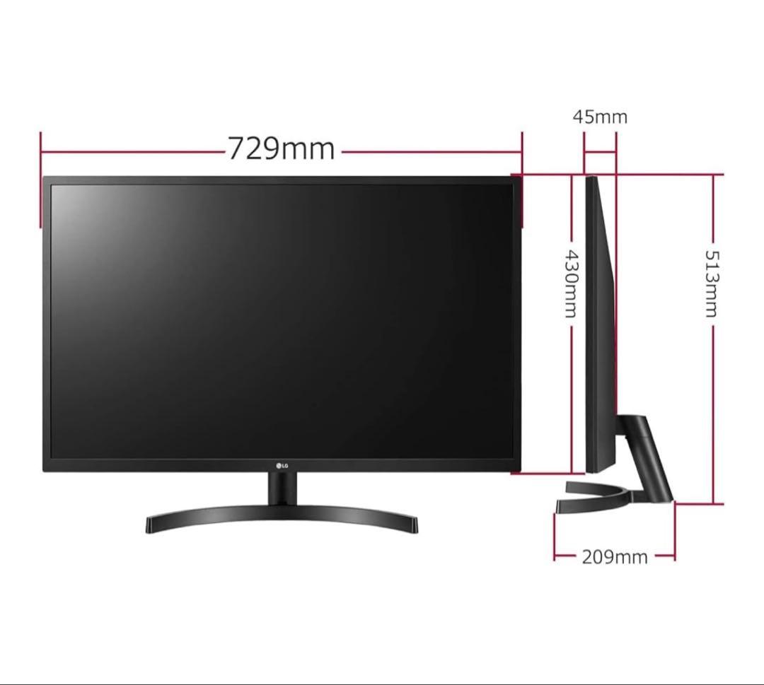 Ｂ*Ｎ様 LG モニター ディスプレイ 32ML600M-B 31.5インチ