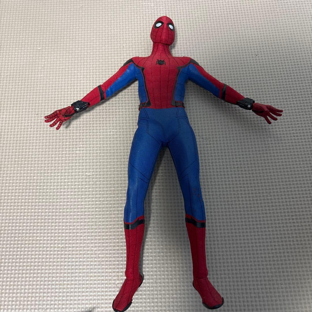 hot toys 箱付き　スパイダーマン フィギュア 可動式 付属品付き