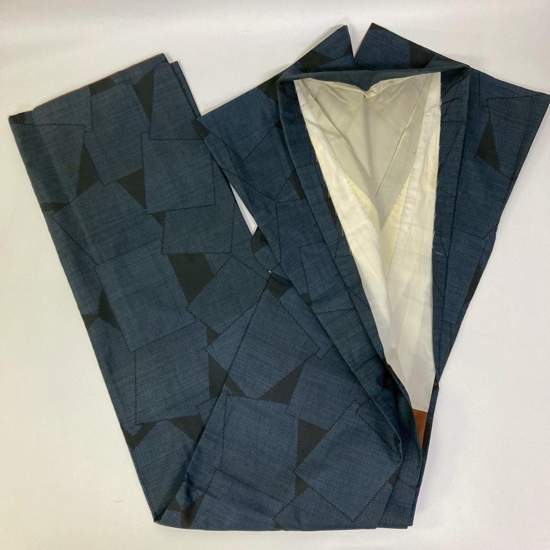 KK923 大島紬 9枚 着物まとめ売り 着用 リメイク 大量セット