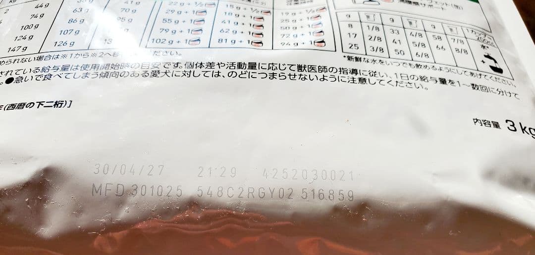  CANIN 療法食 満腹感サポートS 小型犬用 3kg